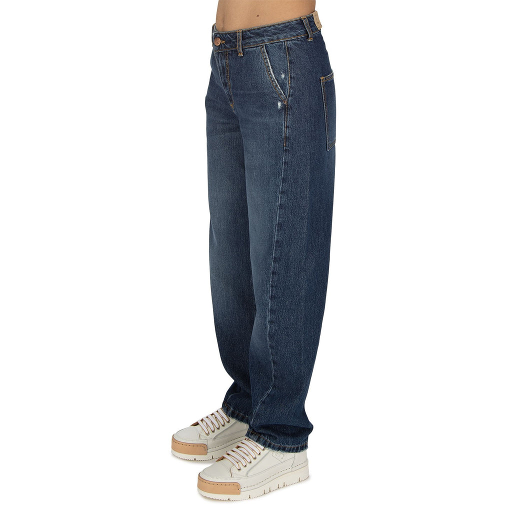 IVY TAPERED FIT  BLU