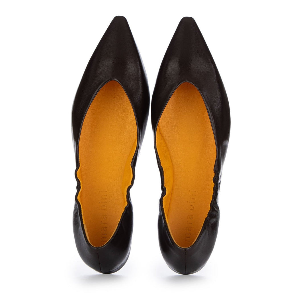 V427 MILENA SETA AFRICA  MARRONE