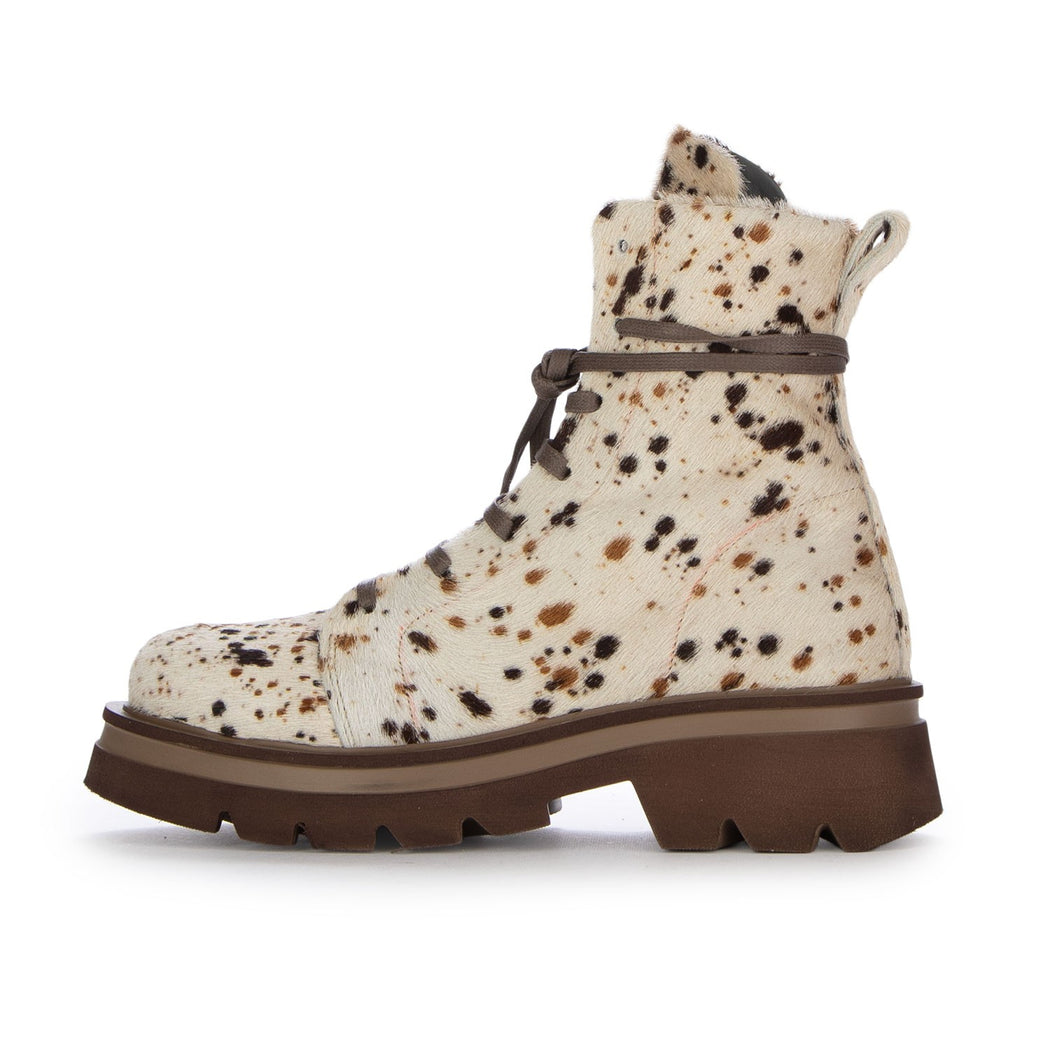 KUNI PONY MUCCA MACCHIATO  BEIGE/MARRONE