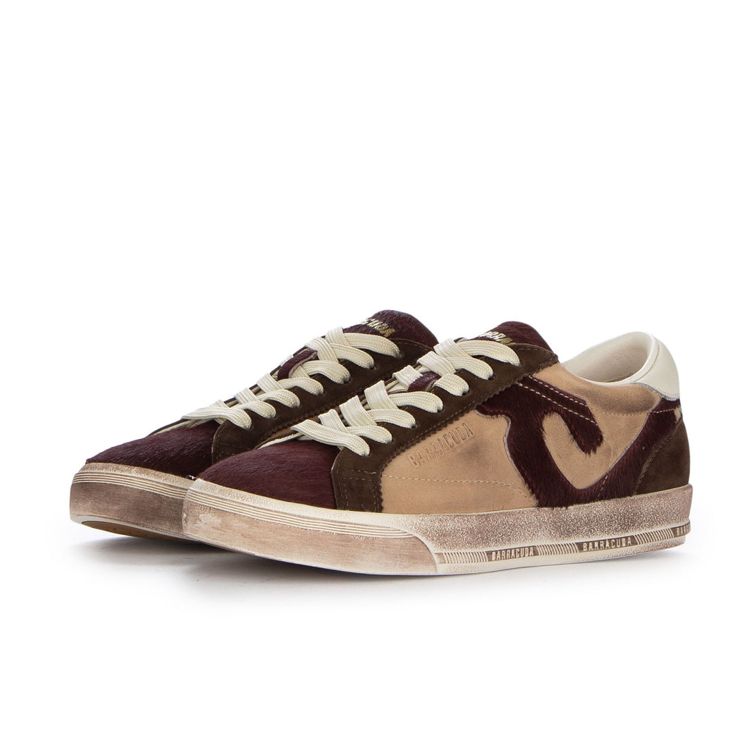 BD1633B  V3007 BORDEAUX/MARRONE/BEIGE