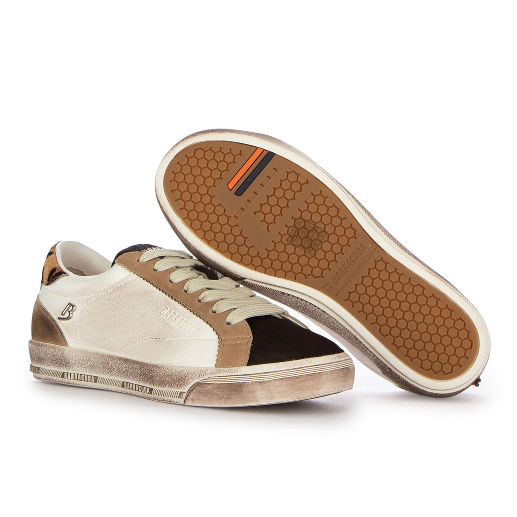 BD1632B  V3003 MARRONE/BIANCO/BEIGE