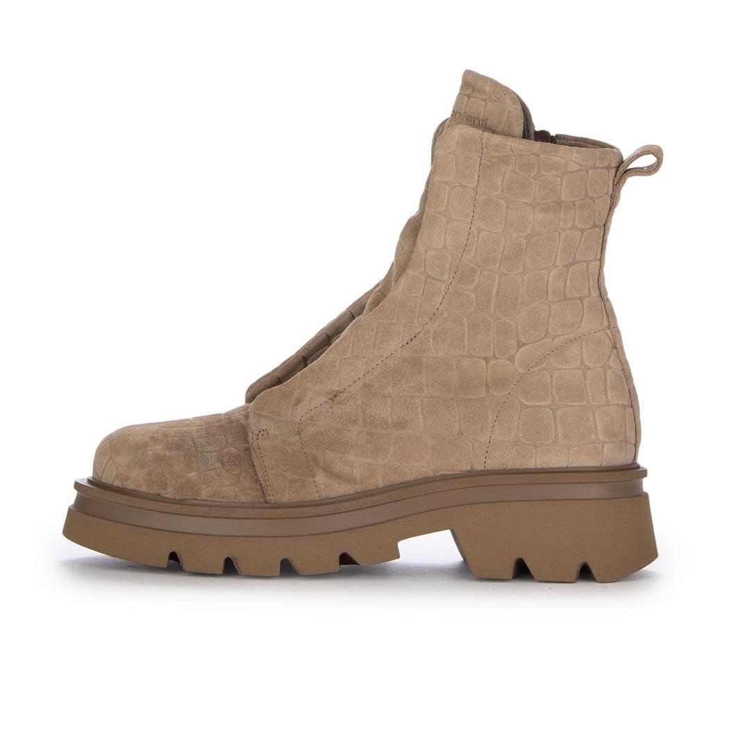 KUNI NO LACE COCCO SUEDE NATURAL  BEIGE