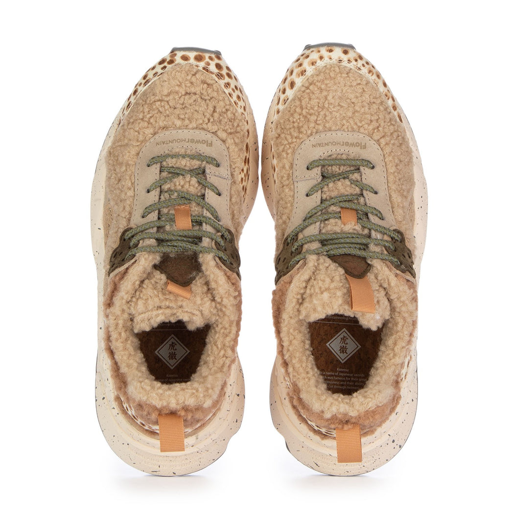 KOTETSU SUEDE PIGSKIN/TEDDY  BEIGE