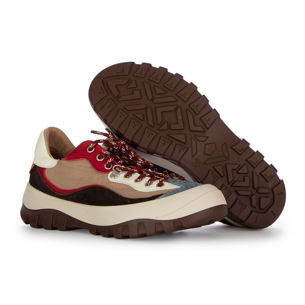 CORVINA 02  BEIGE/ROSSO/AZZURRO