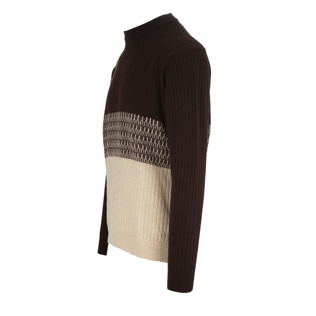WO 0060  0033 MARRONE/BEIGE