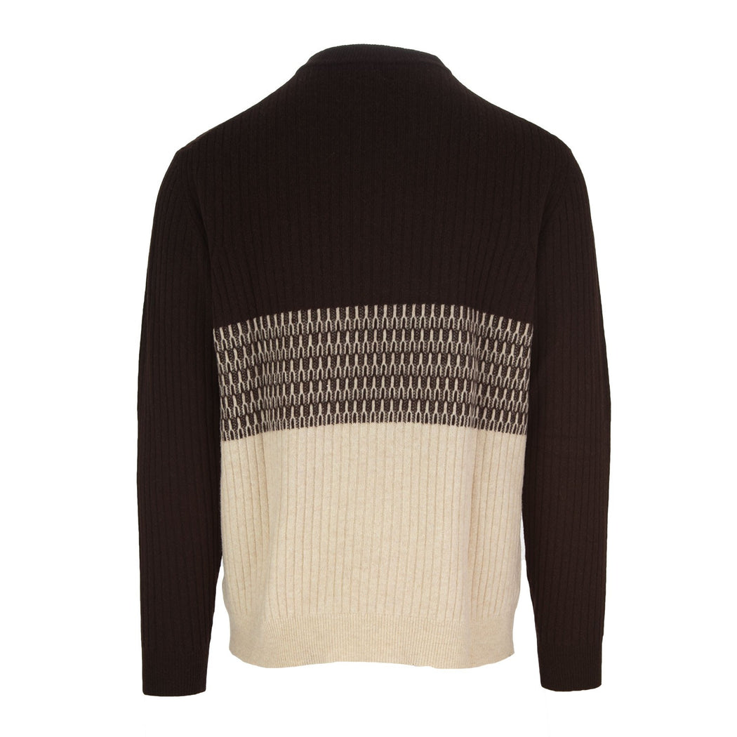 WO 0060  0033 MARRONE/BEIGE
