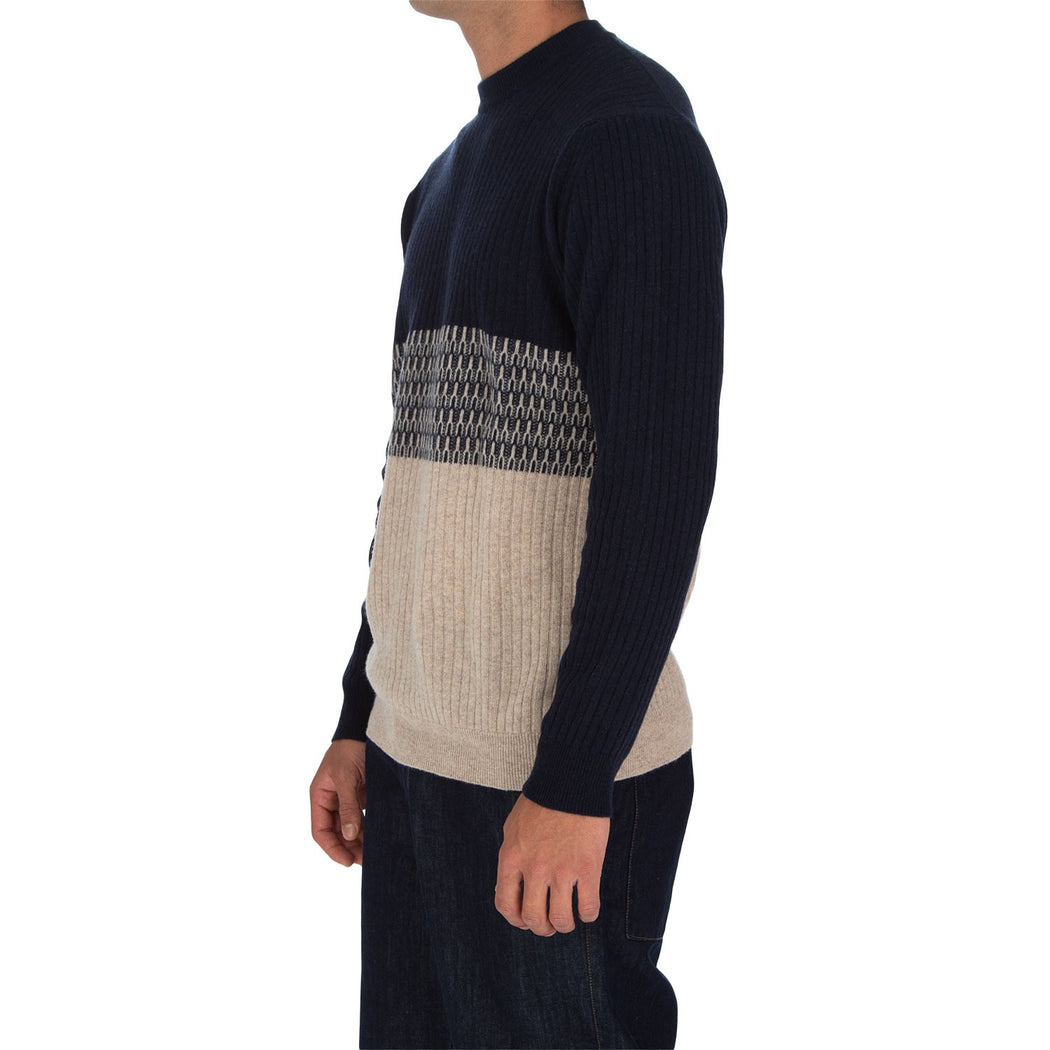 WO 0060  0023 BLU/BEIGE