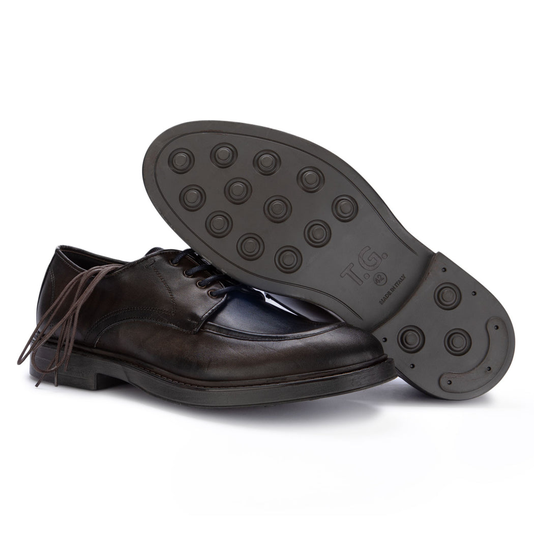 MAGICA CALF  MARRONE/BLU