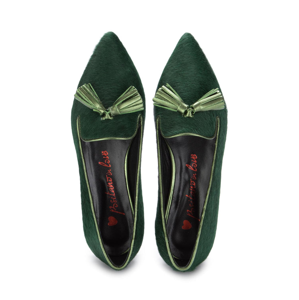LUISA CAVAL. LAMINATO  VERDE