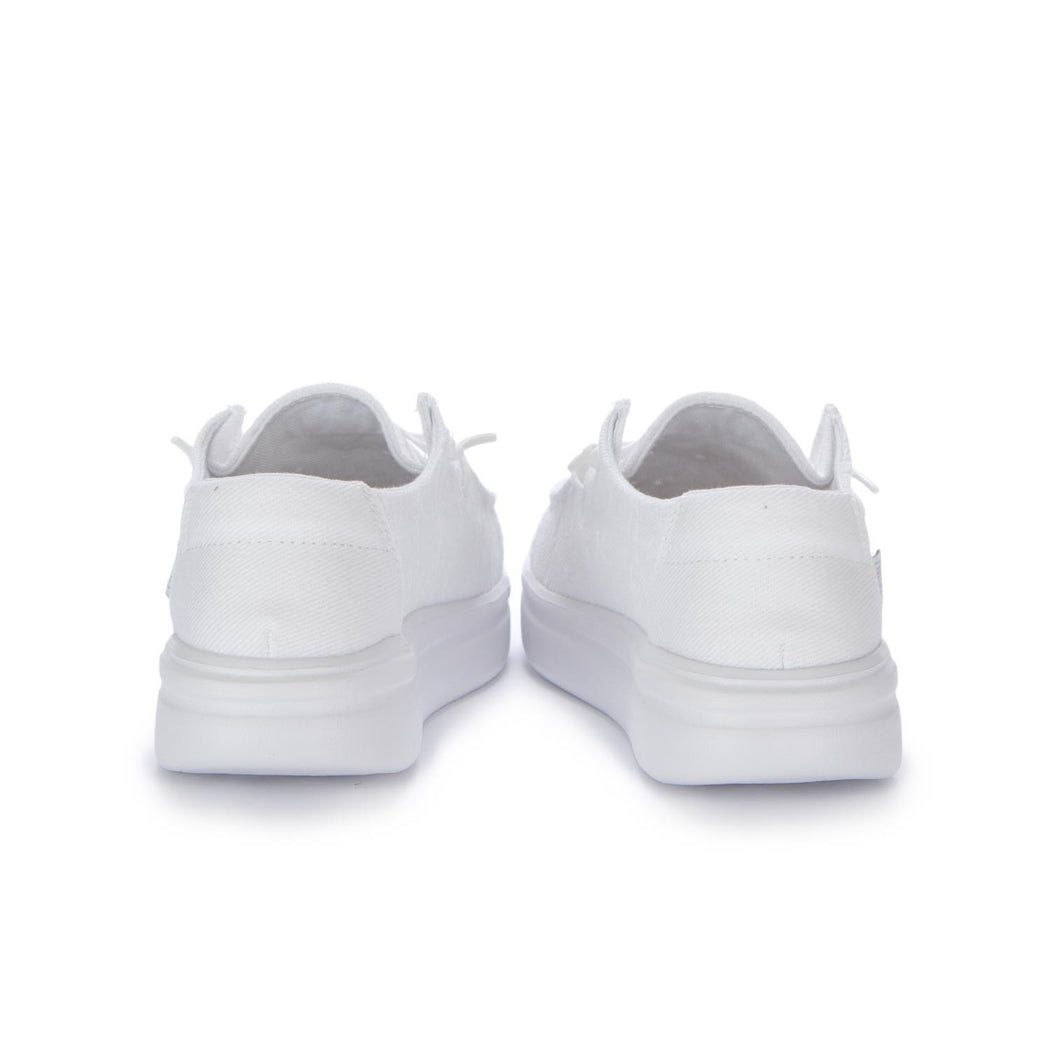 WENDY RISE EYELET  BIANCO