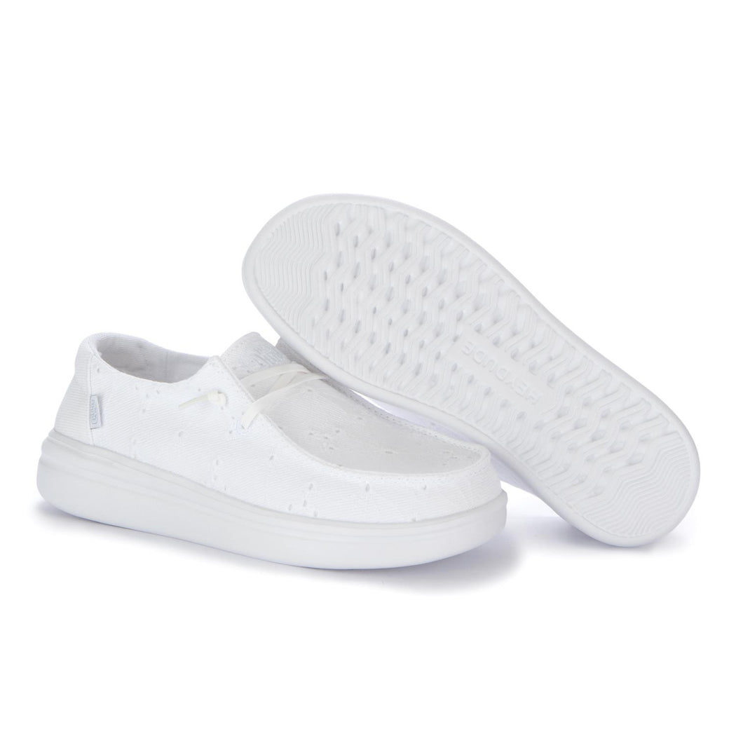WENDY RISE EYELET  BIANCO