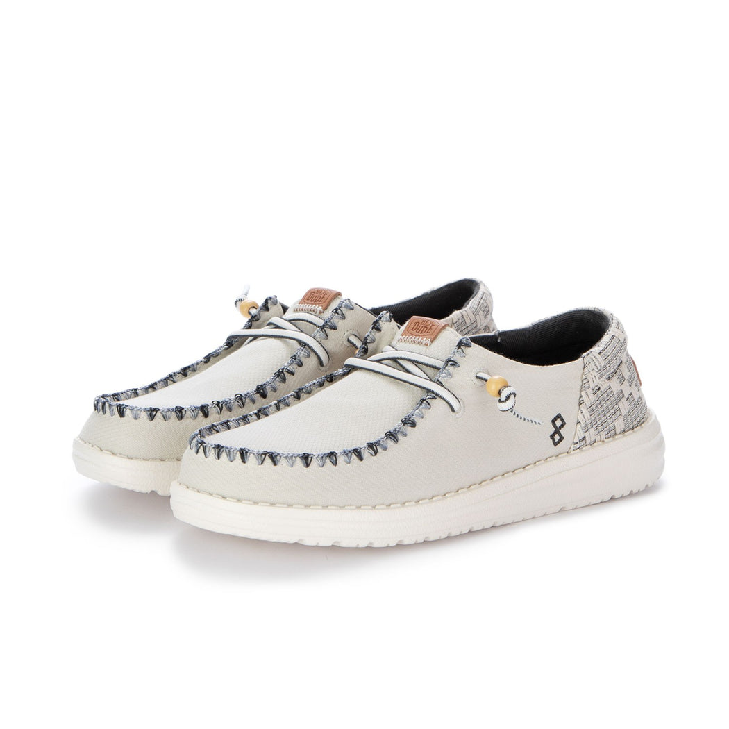 WENDY FUNK JACQUARD  BIANCO/BEIGE