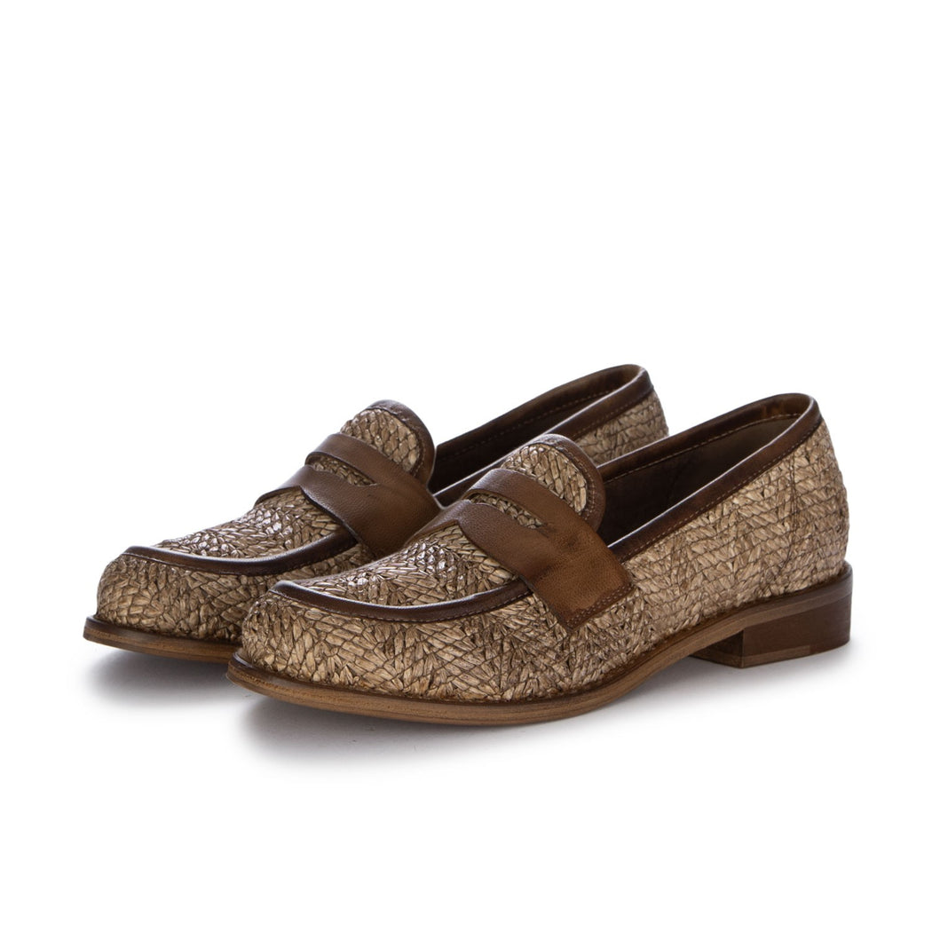 M303M31 RAFFIA  MARRONE