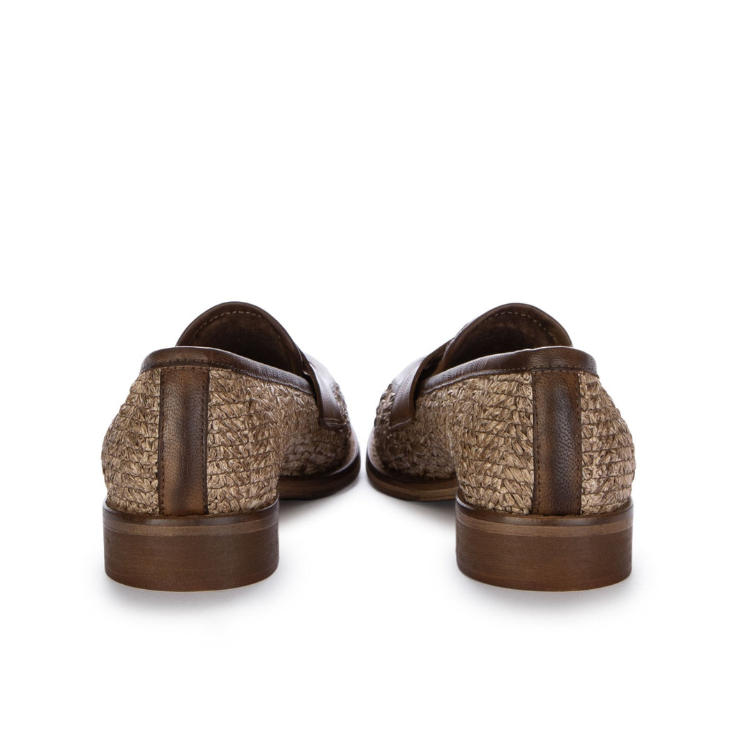 M303M31 RAFFIA  MARRONE