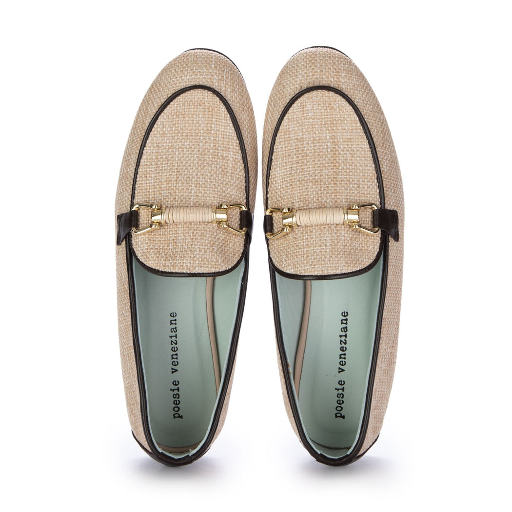 JJA8 RAFFIA RESINATA  BEIGE