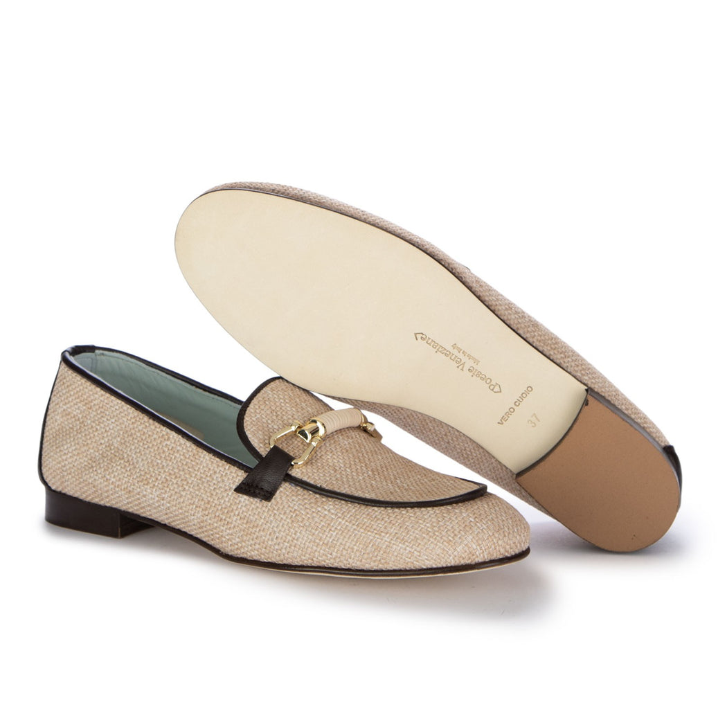JJA8 RAFFIA RESINATA  BEIGE