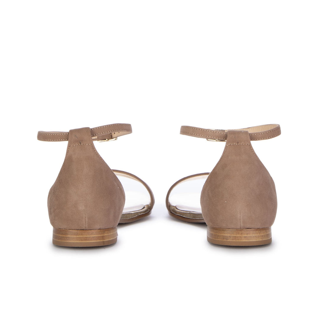 OXA CAMOSCIO LAMINATO  BEIGE