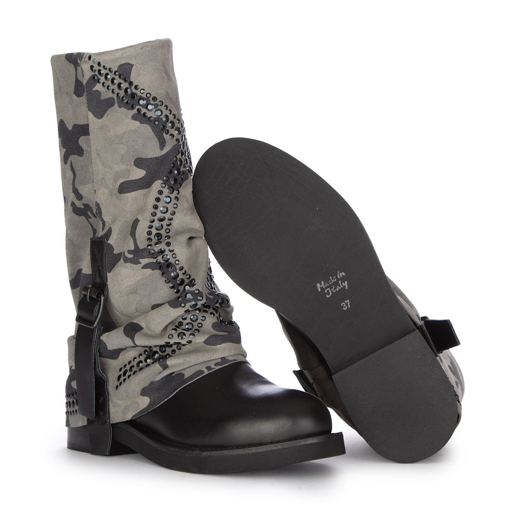 M482M10 CAMO MILITARE  GRIGIO\NERO