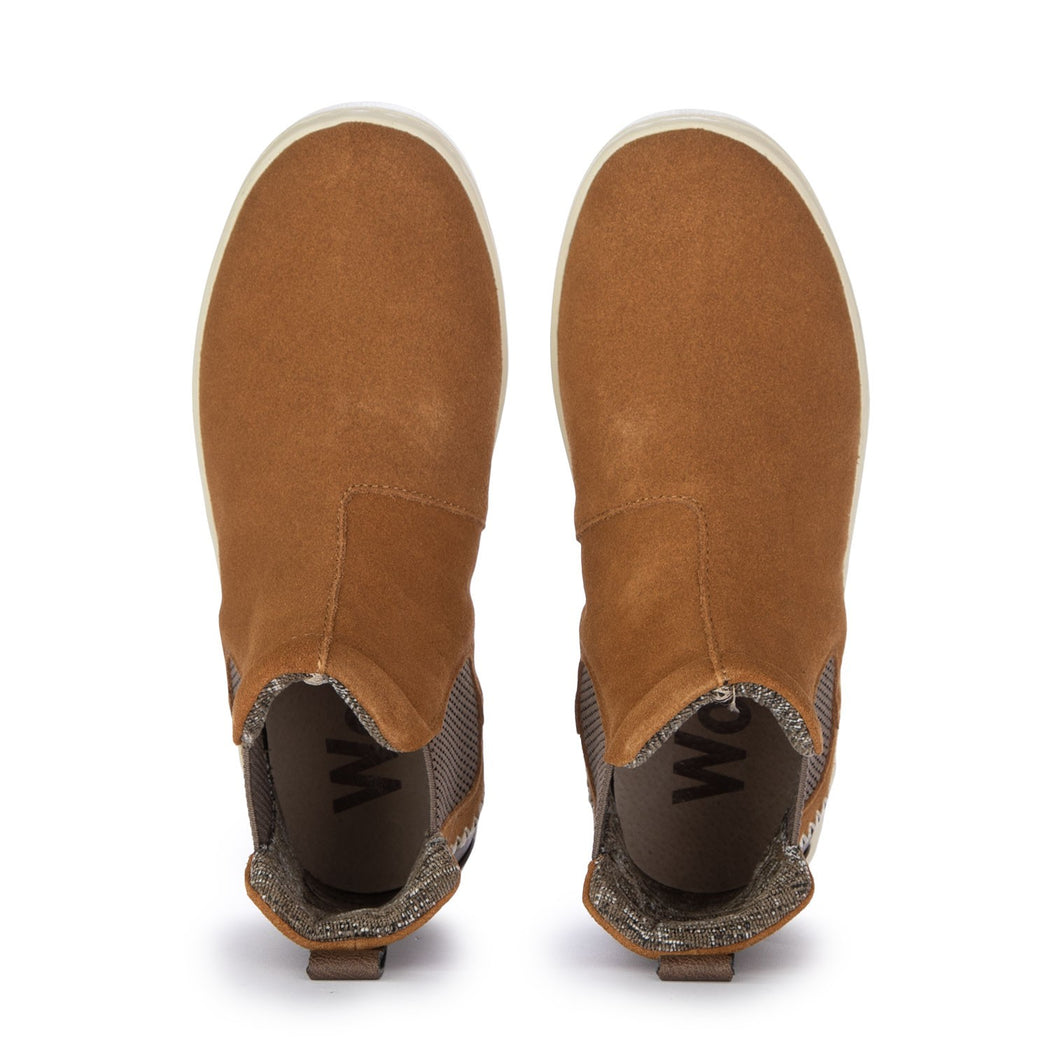 OLIVIA-50100W SUEDE  MARRONE