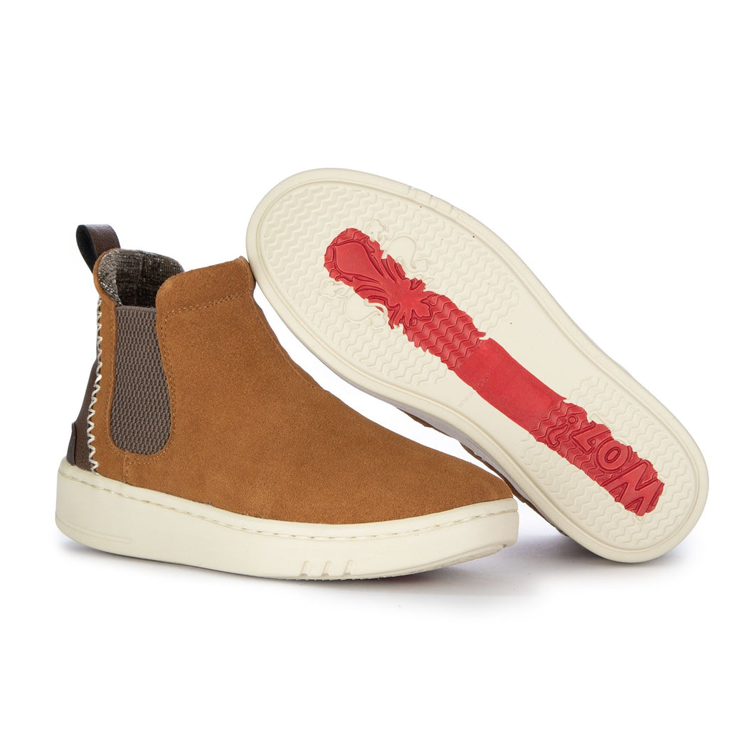 OLIVIA-50100W SUEDE  MARRONE
