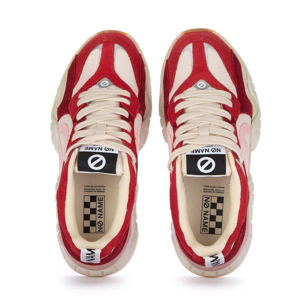 KRAZEE RUNNER W  ROSSO/BEIGE