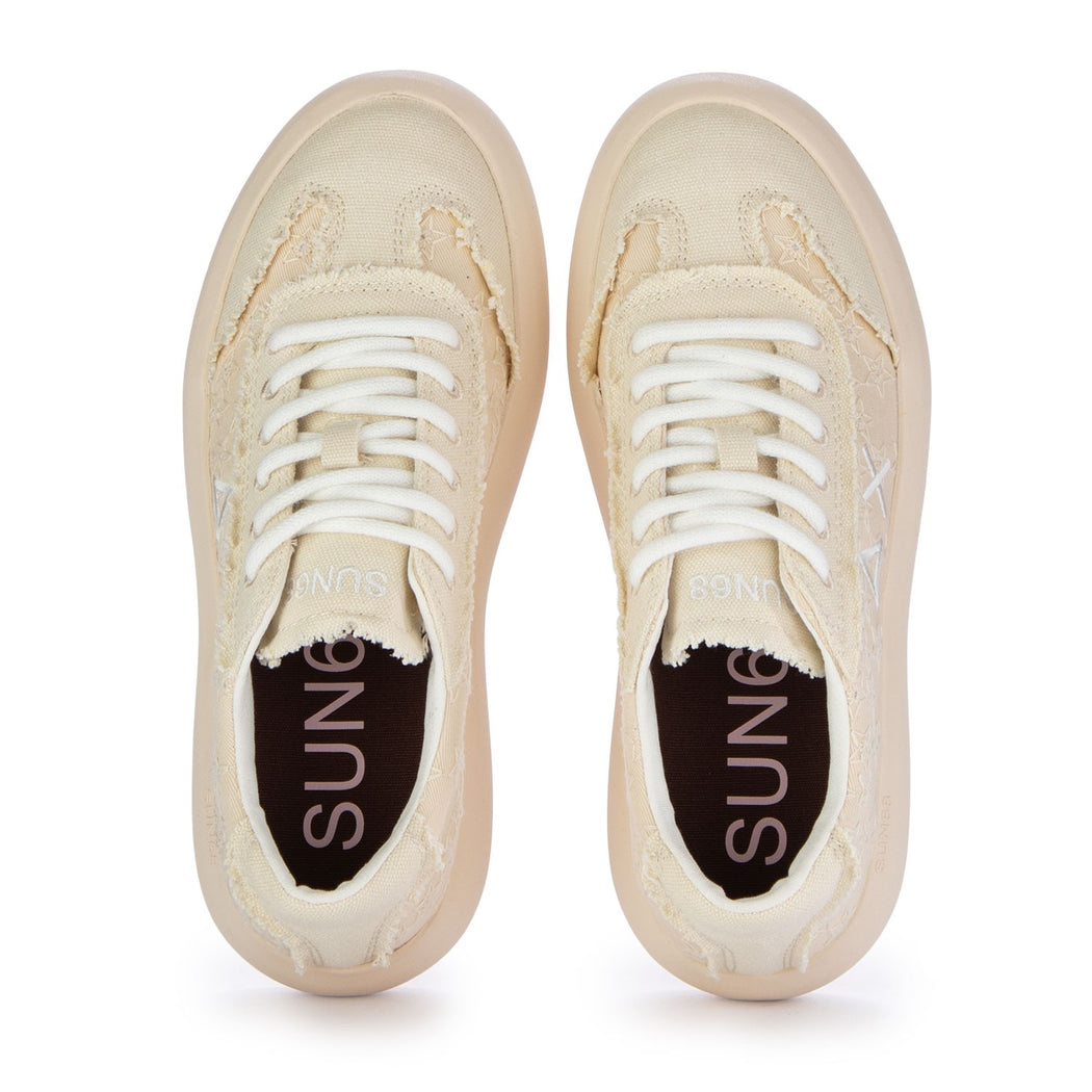 Z35221 JUNO CANVAS  BIANCO PANNA
