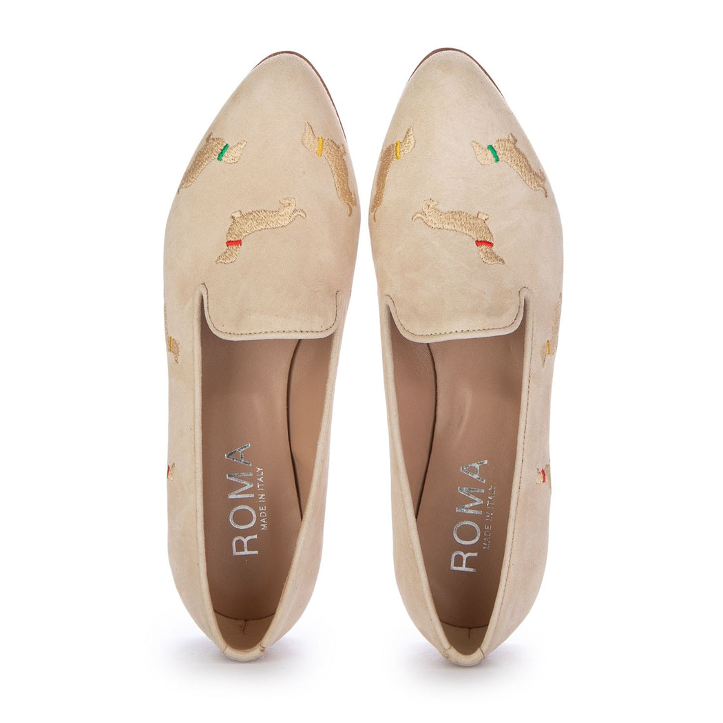 BASSOTTI CAMOSCIO  BEIGE