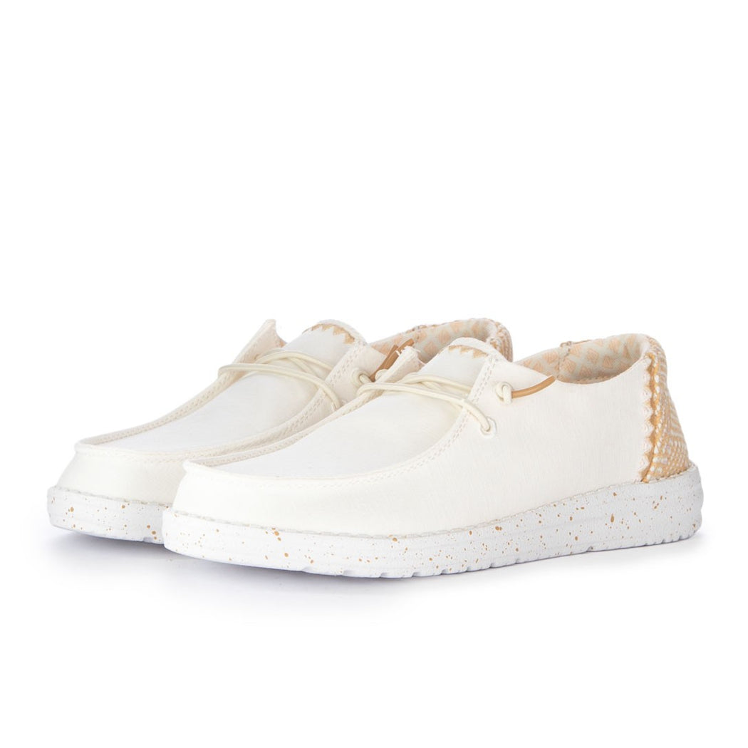 WENDY CHAMBRAY WOVEN  BIANCO