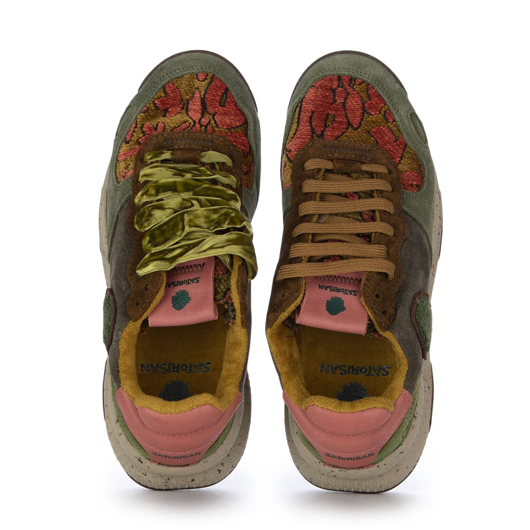 CHACRONA SUEDE KLIM GREEN  VERDE\MARRONE