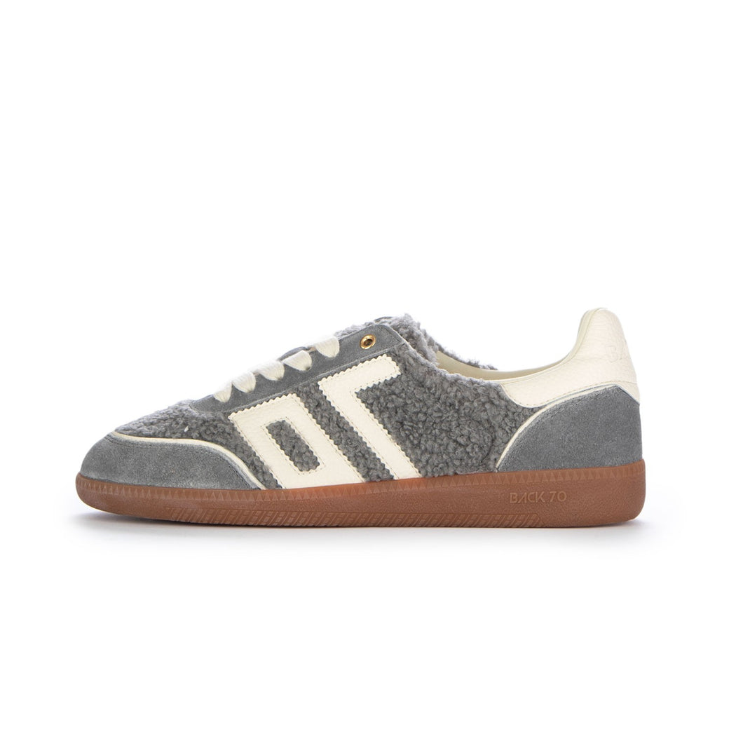 108005-000110 CLOUD TEDDY FU18  GRIGIO\BIANCO