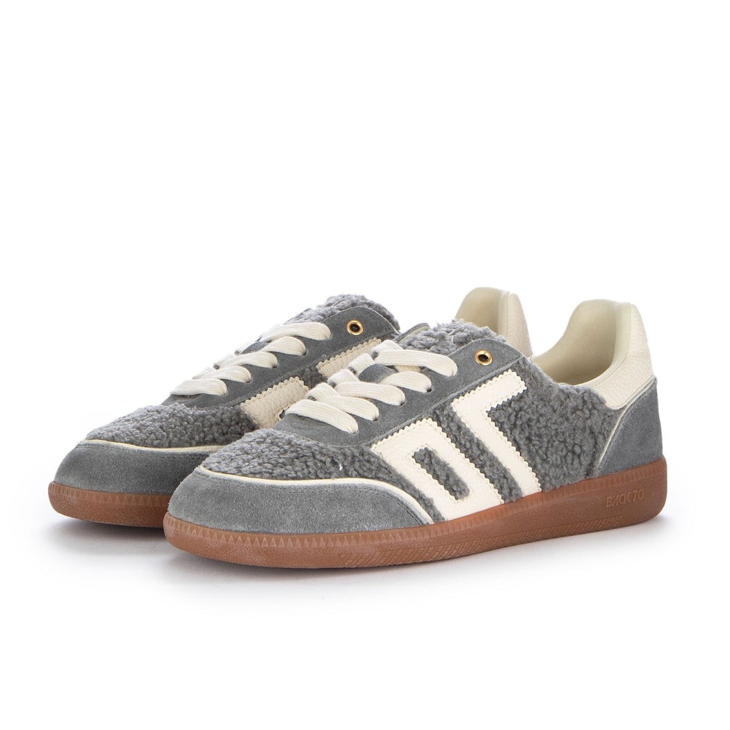 108005-000110 CLOUD TEDDY FU18  GRIGIO\BIANCO