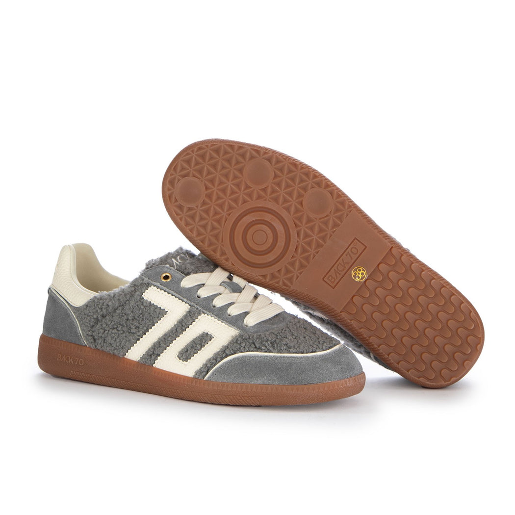 108005-000110 CLOUD TEDDY FU18  GRIGIO\BIANCO