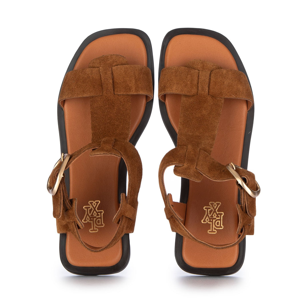 559212-62 SUEDE TAN  MARRONE