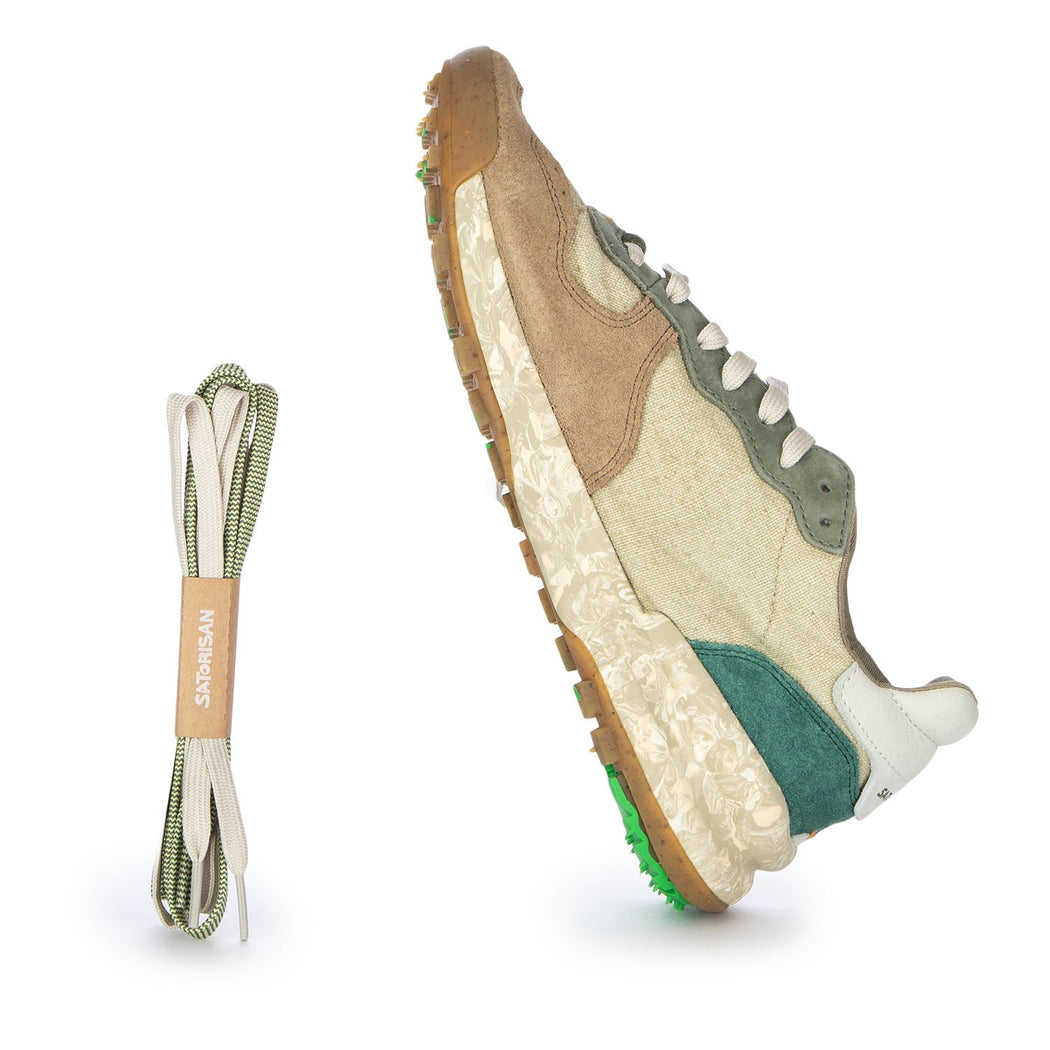 CHACRONA LINEN  VERDE/MARRONE