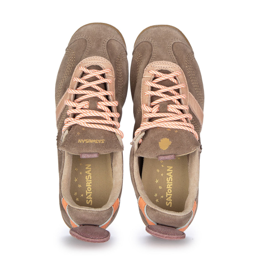 STARDAST SUEDE  MARRONE/ROSA