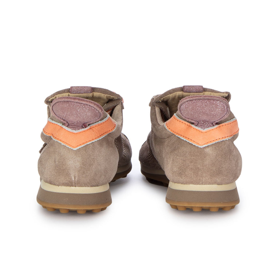 STARDAST SUEDE  MARRONE/ROSA