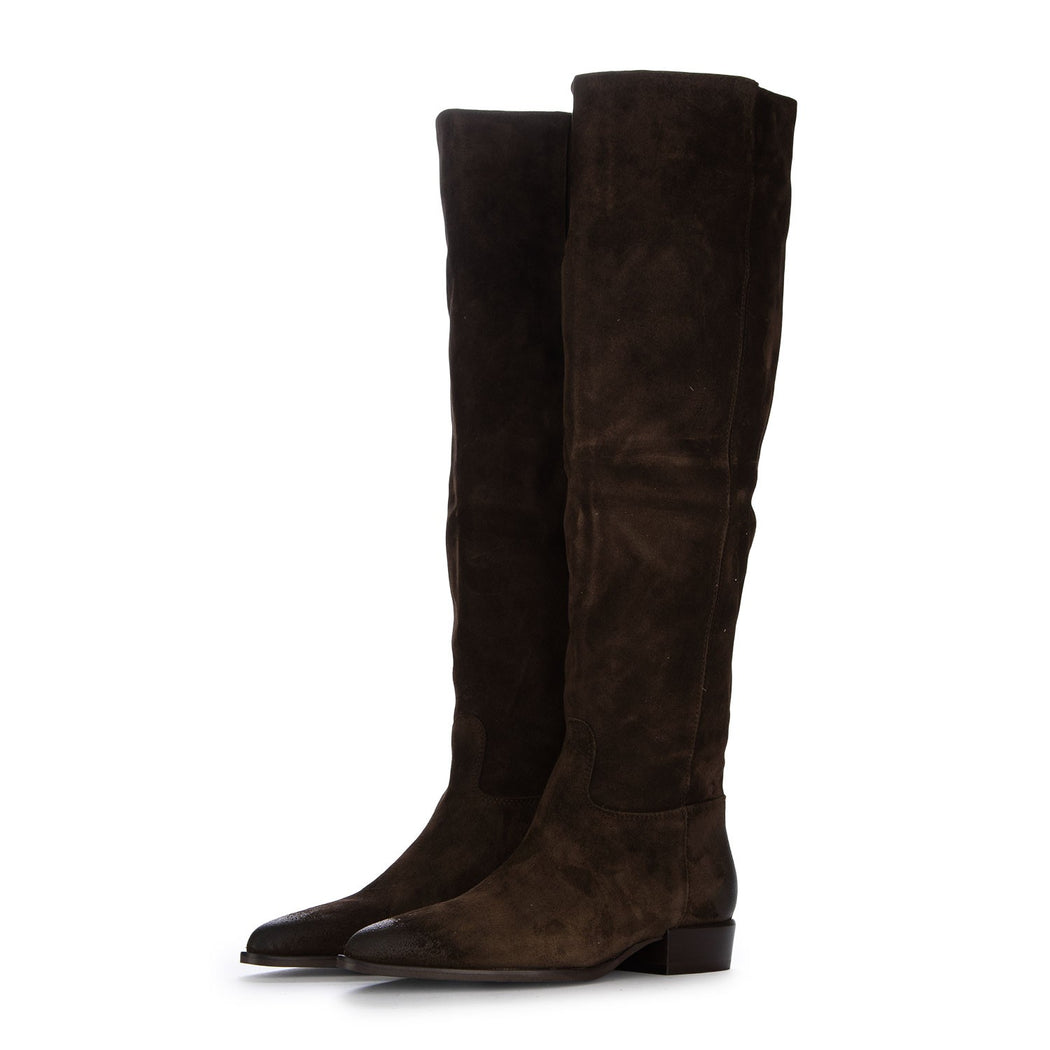 M1432M15-TA CASHMERE PALUDE  MARRONE
