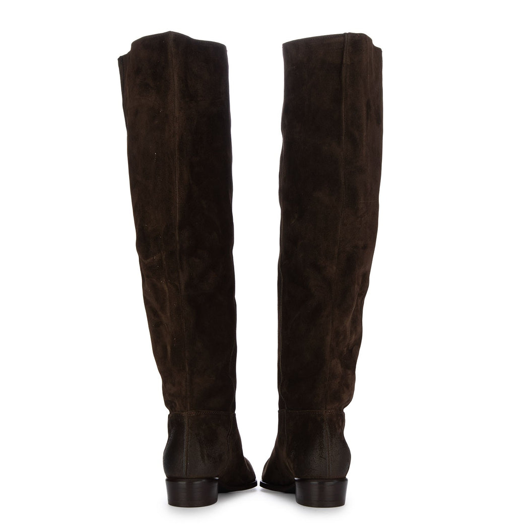M1432M15-TA CASHMERE PALUDE  MARRONE