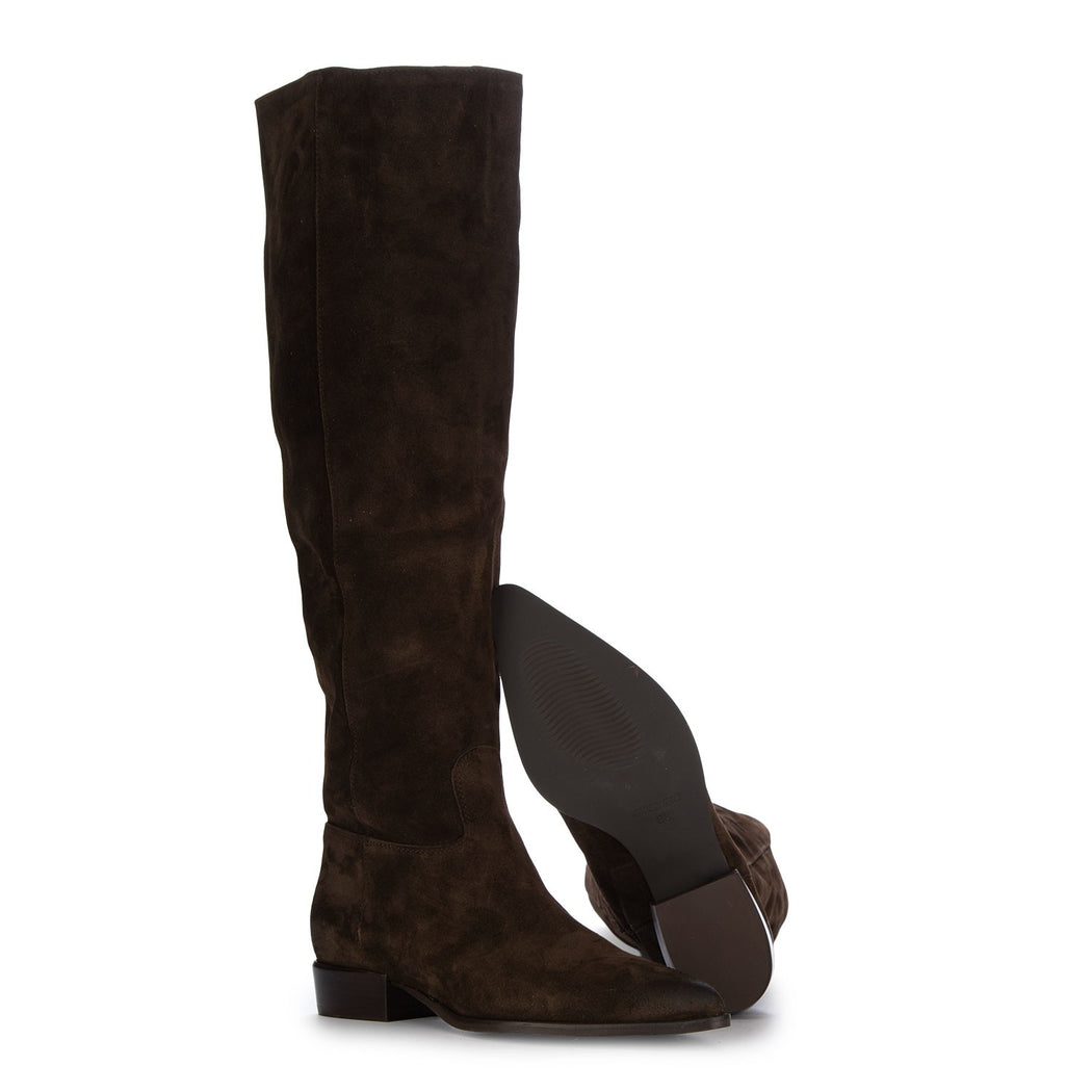 M1432M15-TA CASHMERE PALUDE  MARRONE