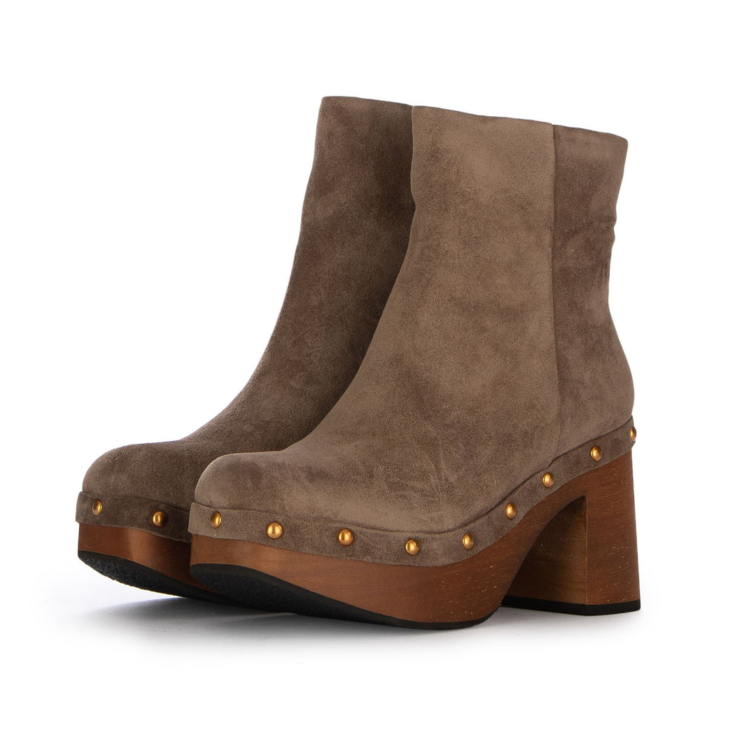 EVA-N1 SUEDE TAUPE  MARRONE