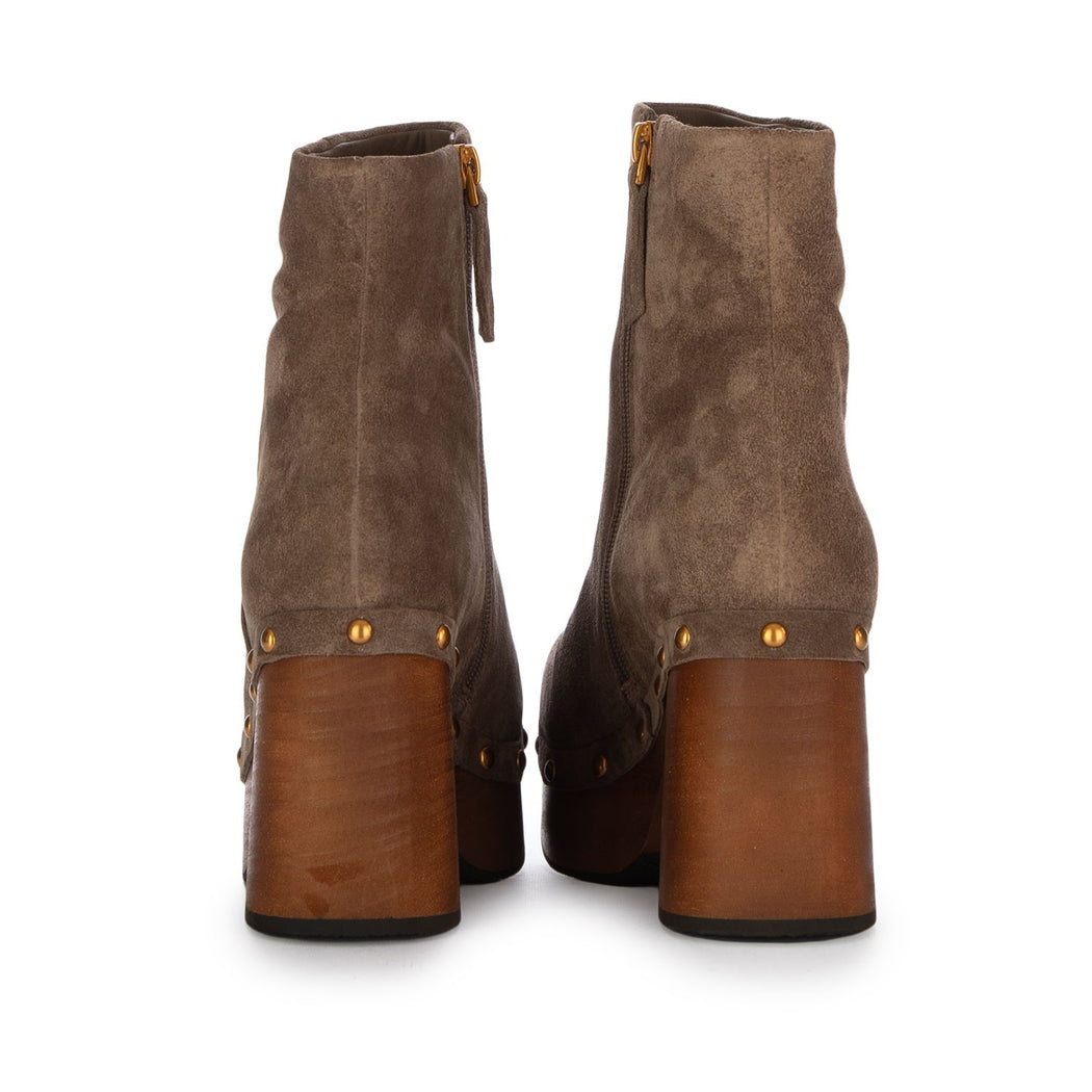 EVA-N1 SUEDE TAUPE  MARRONE
