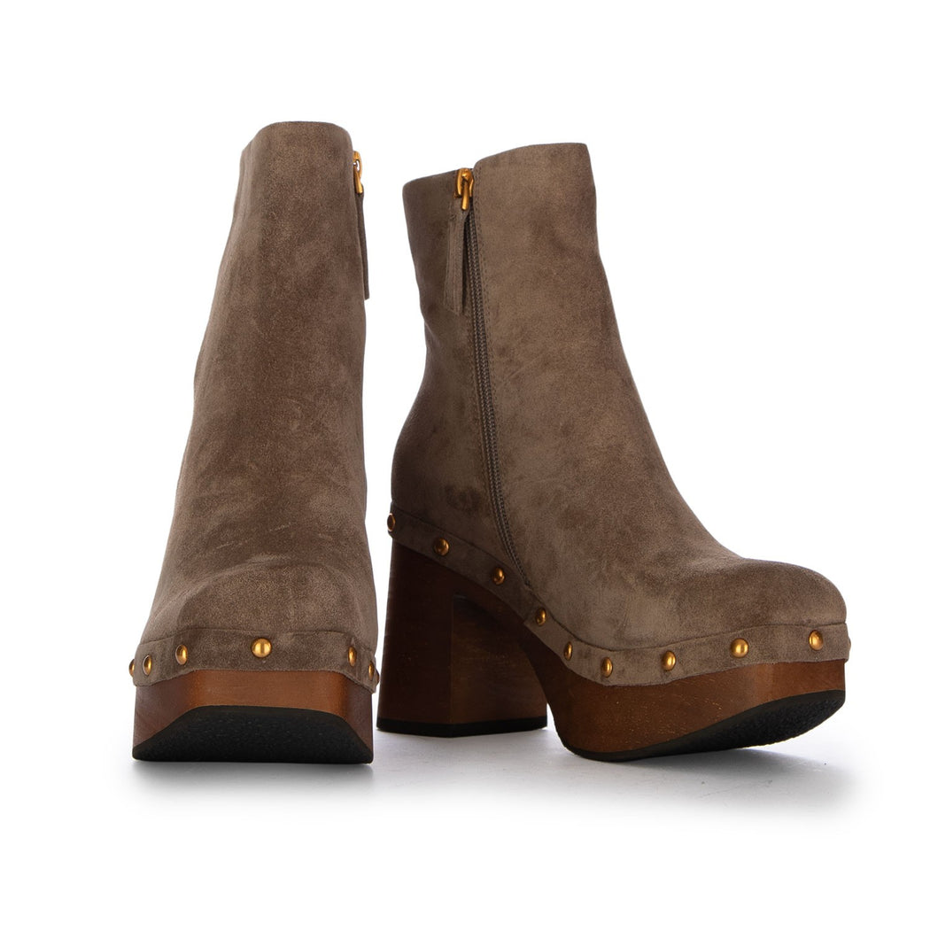 EVA-N1 SUEDE TAUPE  MARRONE