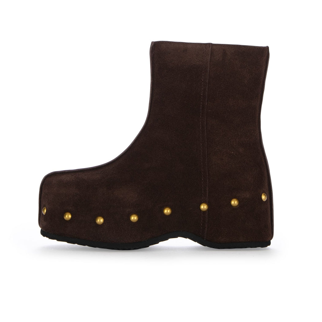 CAROLA-N3 SUEDE TDM  MARRONE