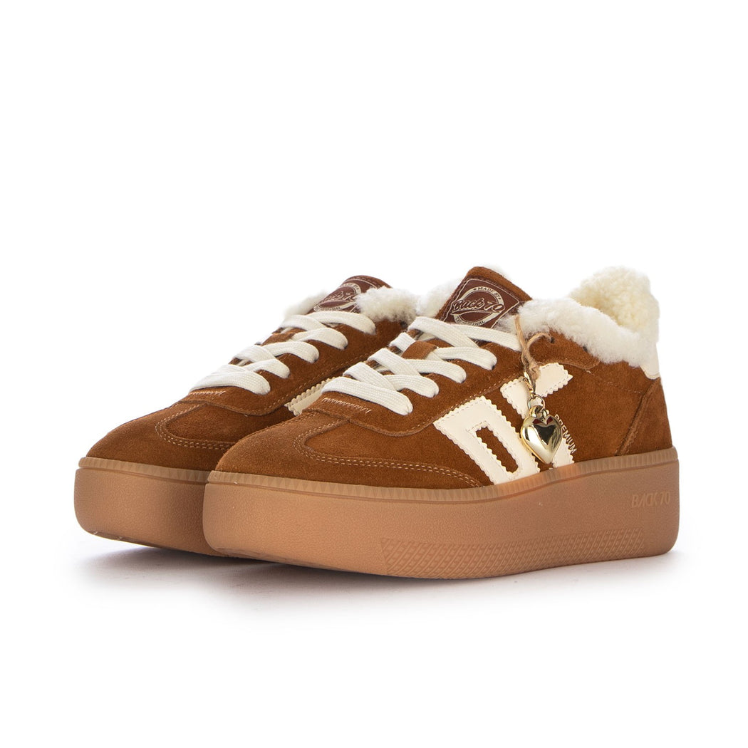 108055-000002 XXL SUEDE CUOIO\BUTTER  MARRONE