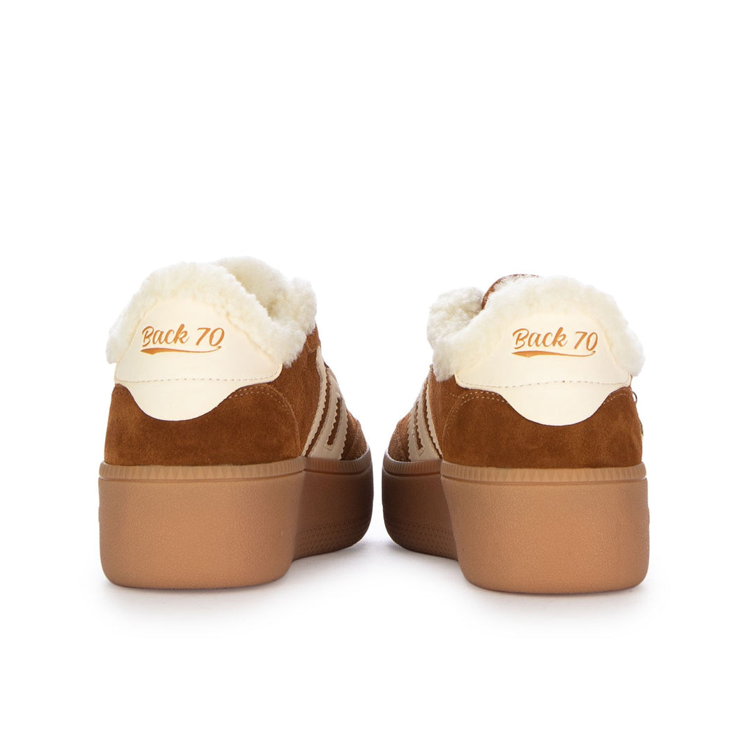 108055-000002 XXL SUEDE CUOIO\BUTTER  MARRONE