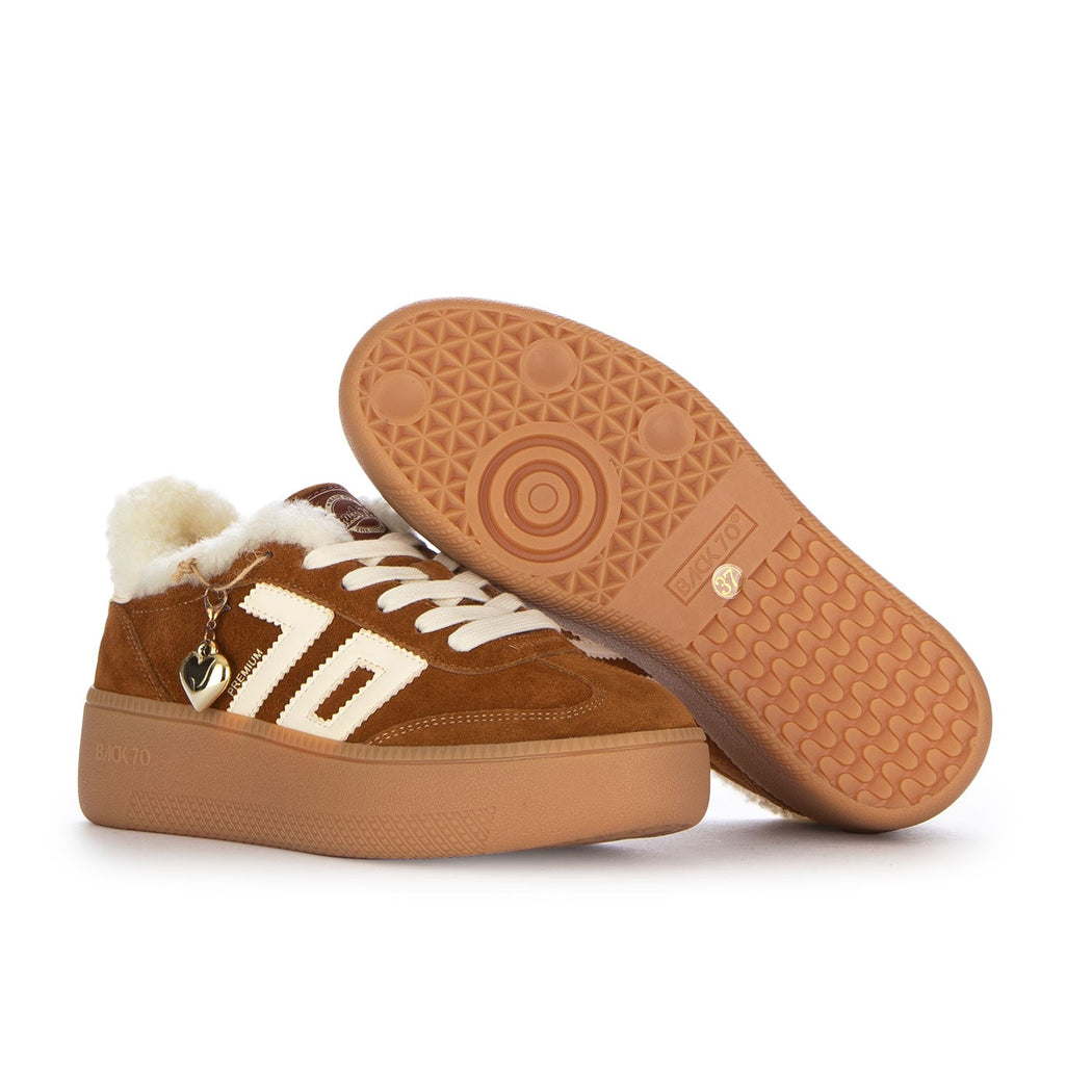 108055-000002 XXL SUEDE CUOIO\BUTTER  MARRONE
