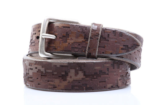 ORCIANI mens grey brown leather Belts 
