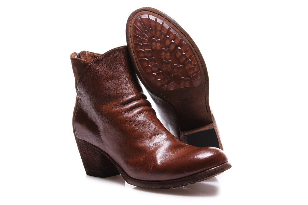 OFFICINE CREATIVE womens brown leather Ankle boots 