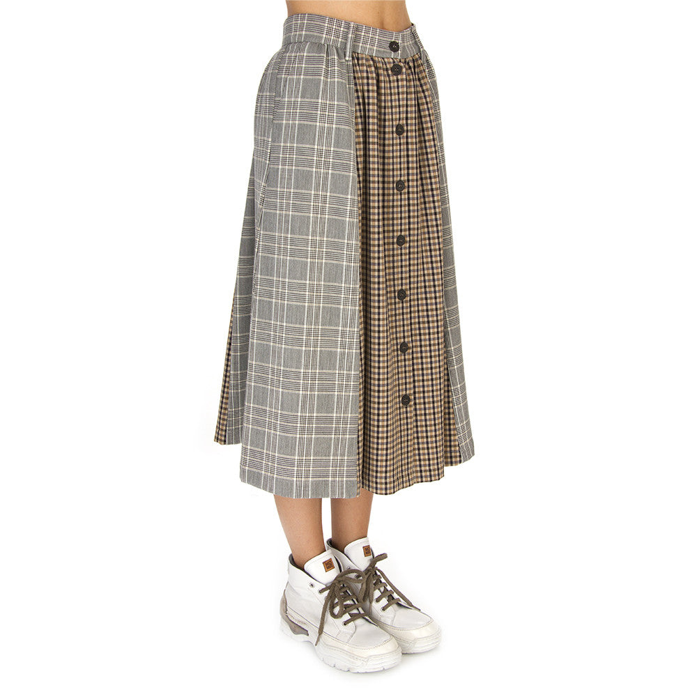 SEMICOUTURE | beige viscose blend Skirt
