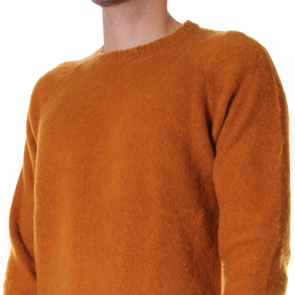 ROBERTO COLLINA mens ochre yellow Sweater
